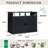 Garbage Bin Shed Stores 2 Trash Cans Metal Outdoor Bin Shed For Garbage Storage,Stainless Galvanized Steel, Bin Shed For Garden Yard Lawn-118182422