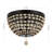 Aaryona Solid Wood Flush Mount
