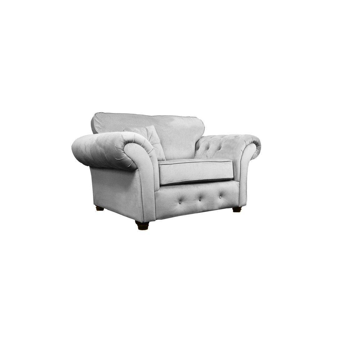 Chesterfield-Sessel Lila