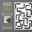 Shuffle III - reproduction encadrée de qualité supérieure - prête à être accrochée - aucun clou requis - aucun clou requis-1974968395-1974968397