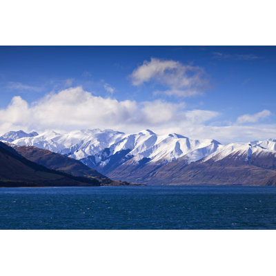 Queenstown Mountain Range 1 Piece Wrapped Canvas Wall Art