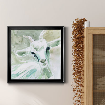 " Bill E. Goat " Painting Print