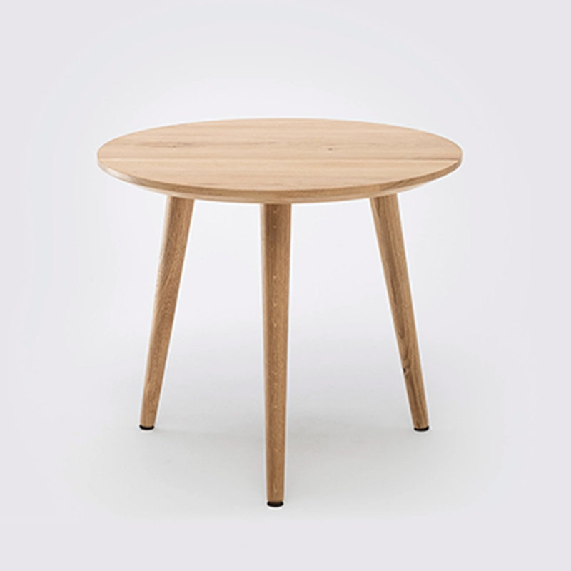 Kaylynn Solid Wood Three Leg Coffee Table