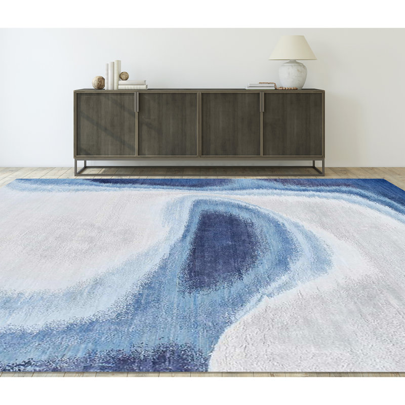 Abstract Area Rug, Rectangle 8' x 10'