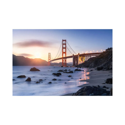 Golden Gate Bridge, San Francisco, États-Unis - reproduction d'art sur toile tendue