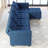 Ashbury Hunsicker 116.6'' W Shaped Variable Sectional Couch Module Polyester Blend Upholstered Storage Sofa-1826352312