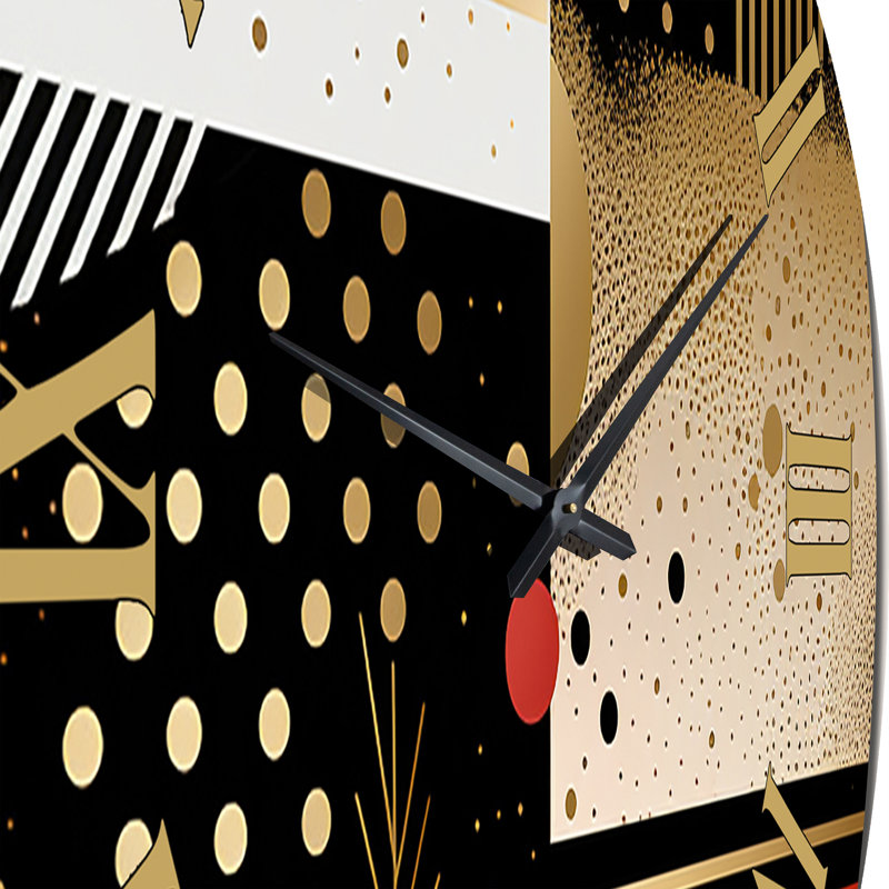 Horloge murale boho chic, Grand