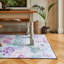 Clarke & Clarke Floral Digitally Printed 61cm X 230cm Area Rug-2063231894
