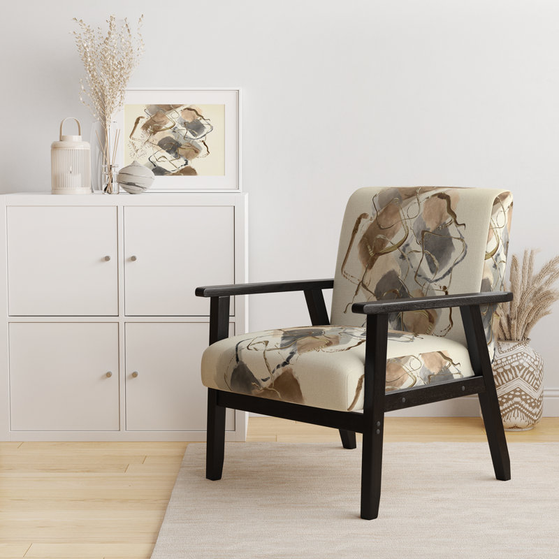 Hemisha - Upholstered Modern Accent Arm Chair