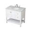 Ensemble de meuble-lavabo simple 36 po Amyra-1675885891