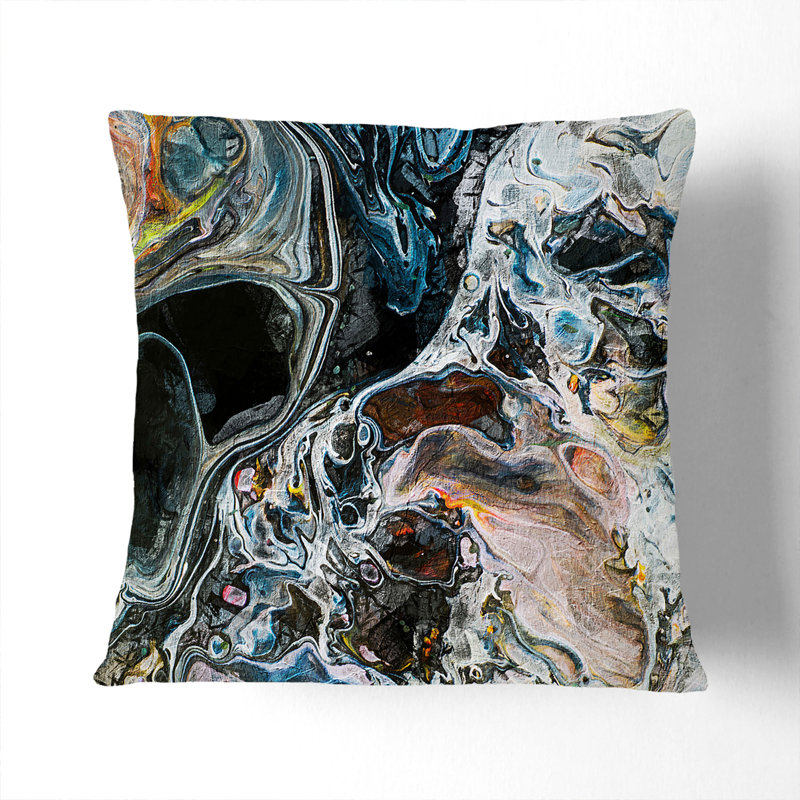 Square Throw Cushion, 40cm H x 40cm W x 15cm D