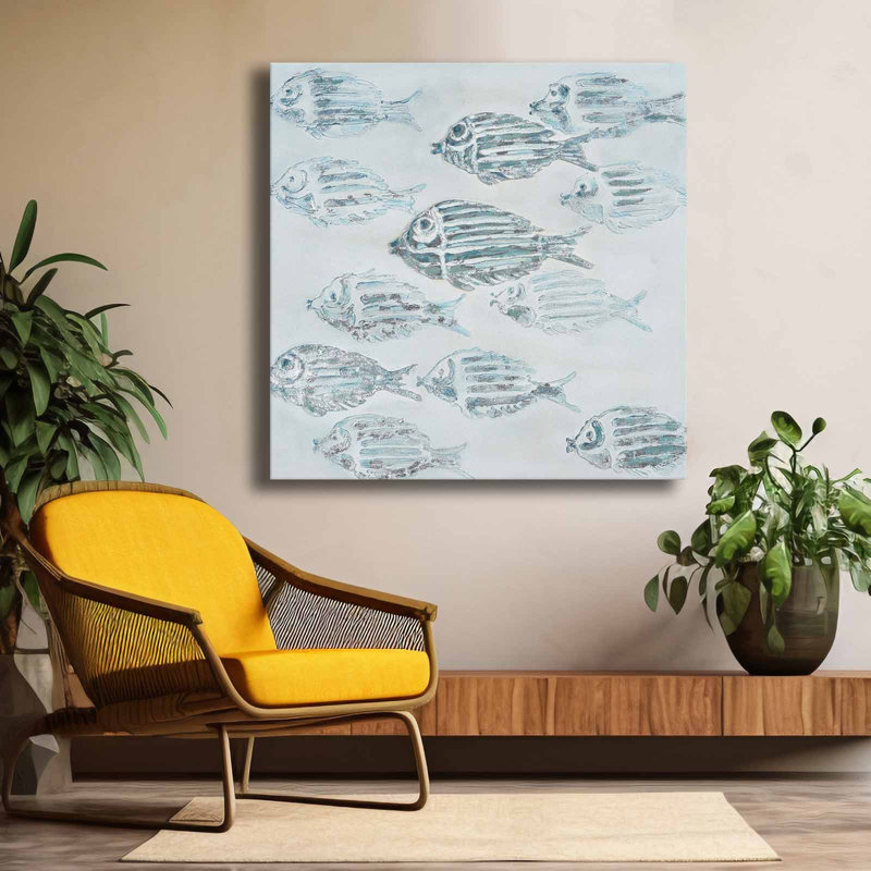 Peinture décorative sur toile