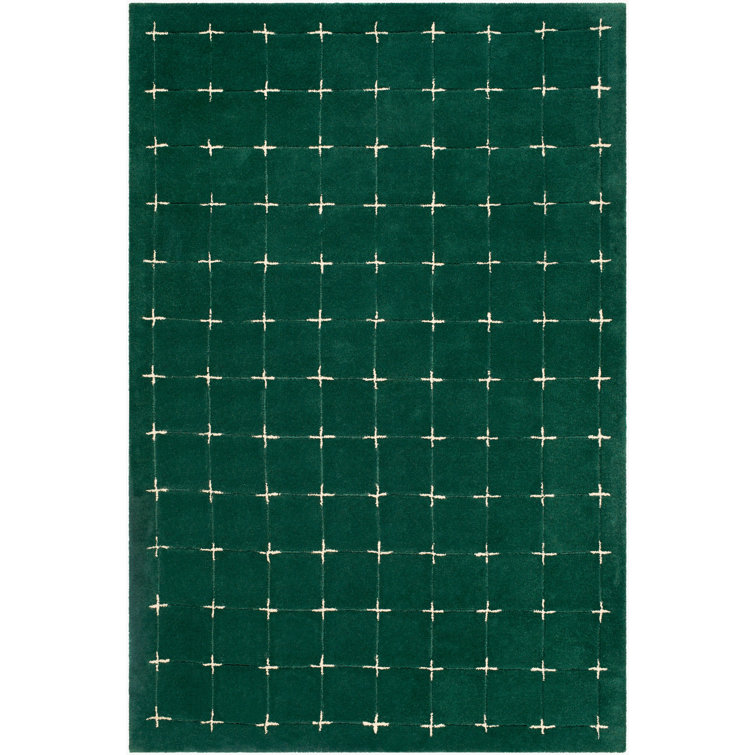 Mallory Green Hand Tufted Area Rug