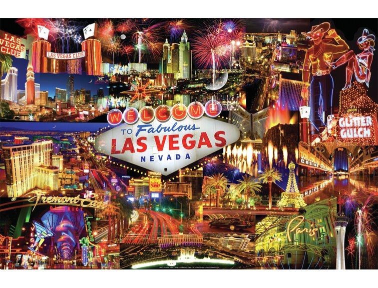Las Vegas A World Of Difference Art: Canvas Prints, Frames & Posters