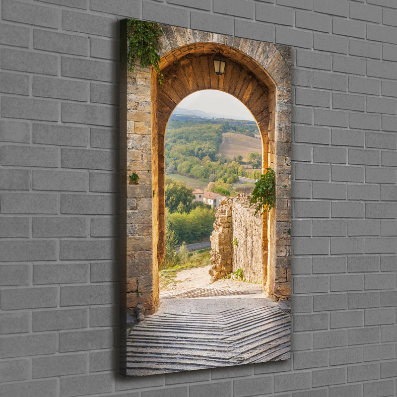 Tuscany Italy - Wrapped Canvas Print