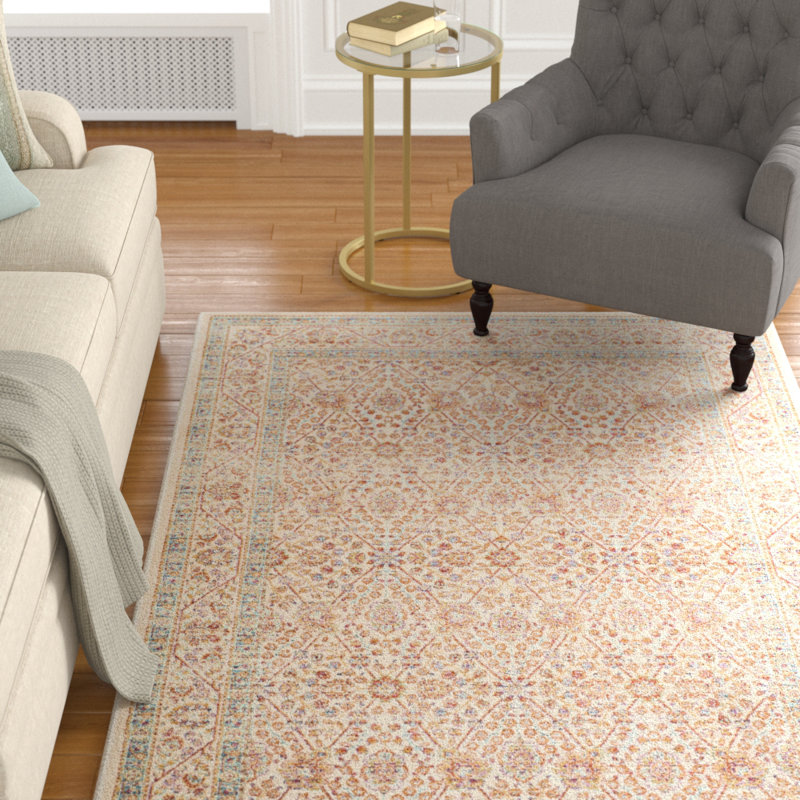 Tapis oriental en viscose Belhaven Sevilla, Rectangle 4 pi x 5 pi 7 po