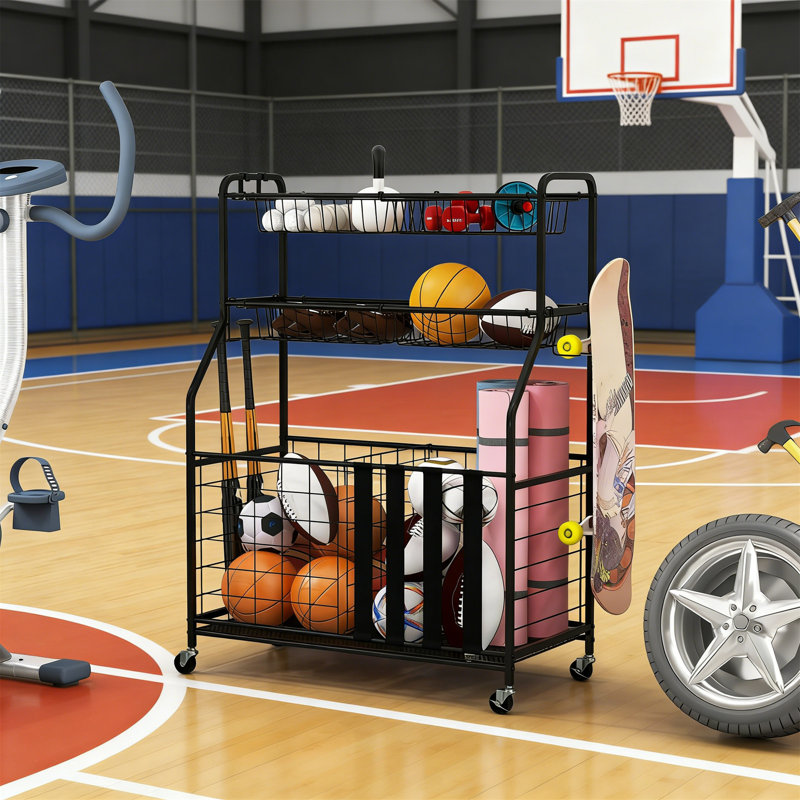 Metal Sports Rack