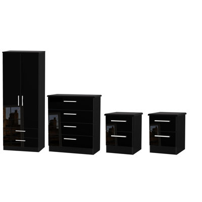 Yvette 4 Piece Bedroom Set