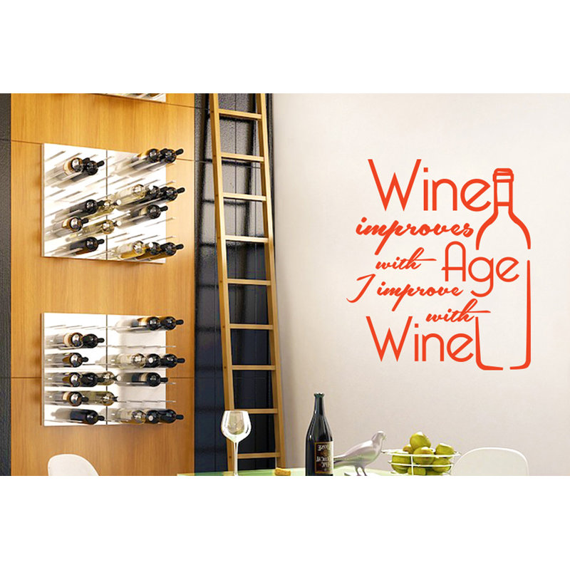 Wall Decal, Orange
