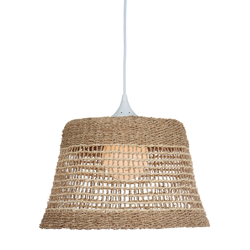 Cove 1 - Light Pendant, 17" H x 10" W x 9" D, White