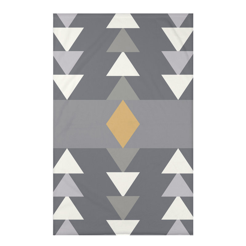 Throw Blanket, 50" H x 60" W x 0.5" D, Grey