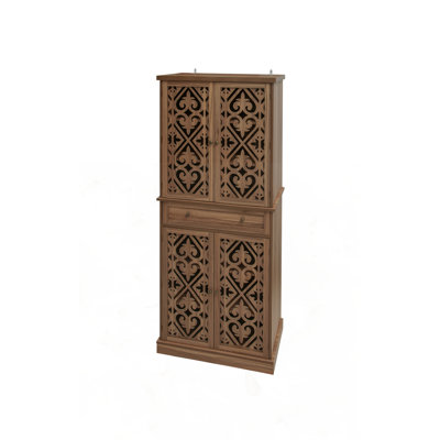 Armoire 4 portes avec 1 tiroir