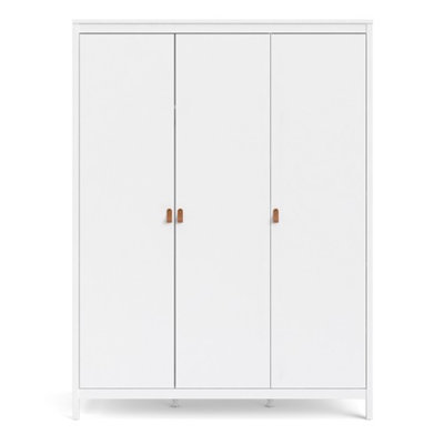 Cynteria 3 Door Manufactured Wood Wardrobe