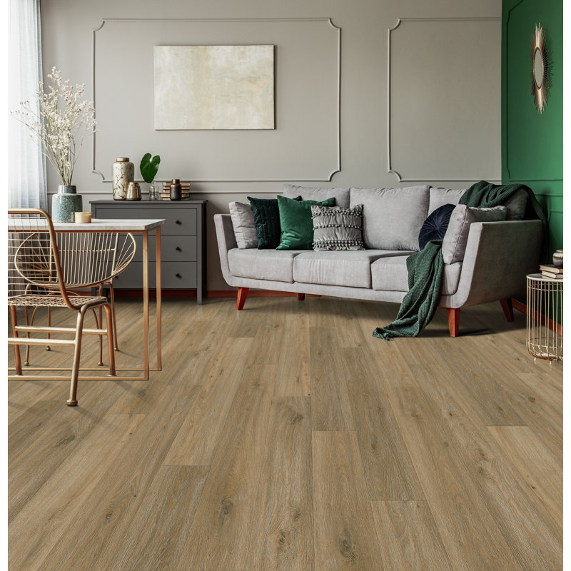 Planche de vinyle à texture de bois l 0,26 po x L 60 po Baileyville