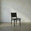 Chaise de salle à manger Dede, teck / cuir blanc-61272603