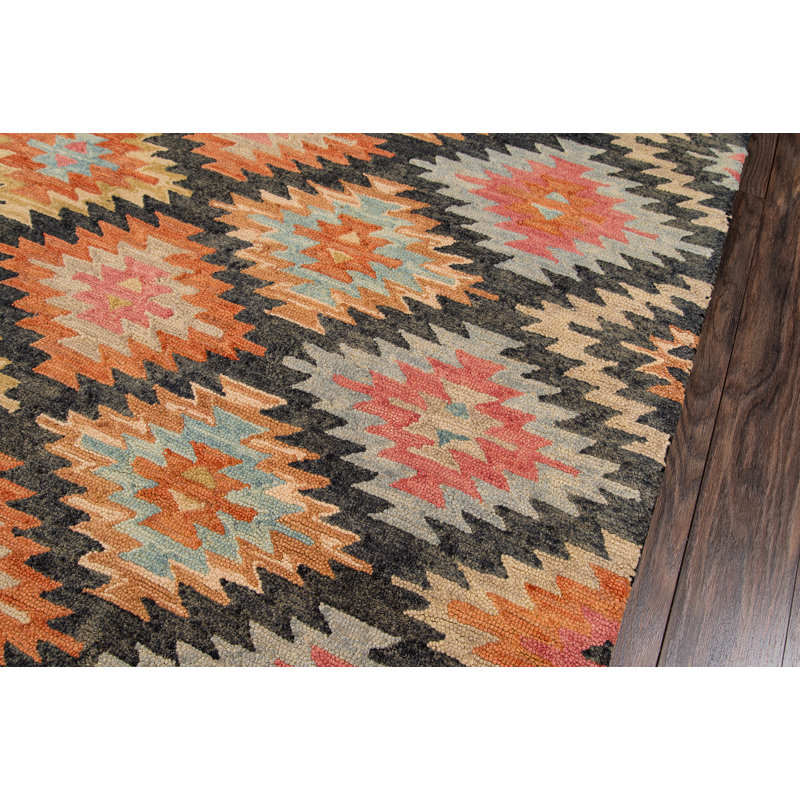 Pigg Wool Southwestern Indoor Rug, Rectangle 3'6" x 5'6"