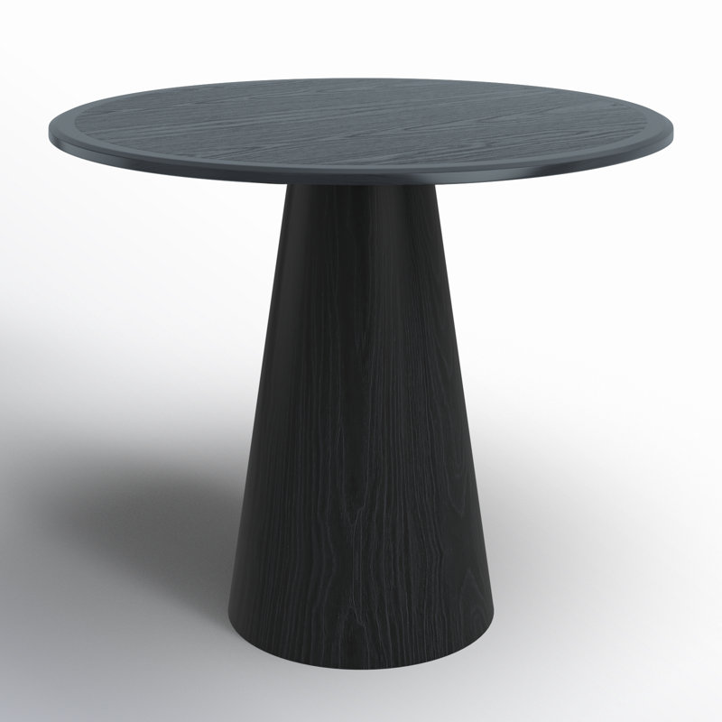 Darlington Round Dining Table, Black, 36" H x 45" W x 45" D