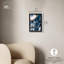 «Azure Alveoli I Shadowbox Print Blue Geode» par Art Remedy-115123813-115123812