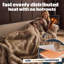 Silentnight Prestige Faux Fur Heated Throw Natural