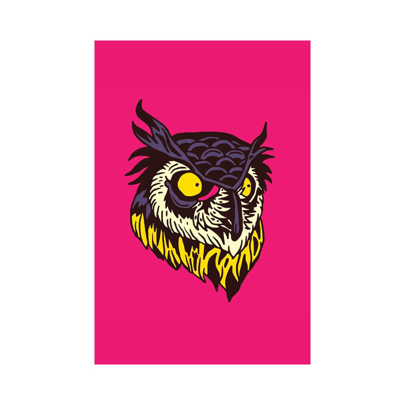 Owl by Nick Cocozza - Gallery-Wrapped Canvas Giclée on Canvas, No Frame, 20.32 cm H x 30.48 cm W