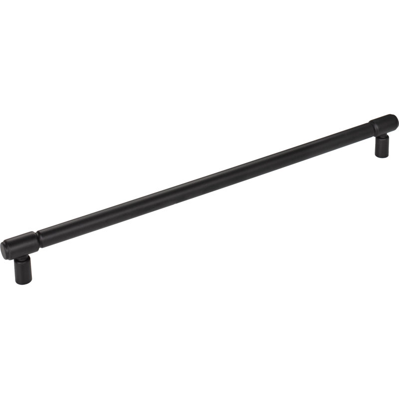 Clarence Appliance Pull, Flat Black, 18" Center to Center