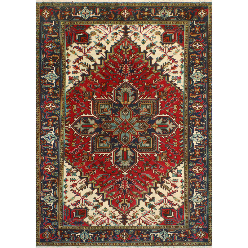 Khrystopher Heriz Angie Red Rug