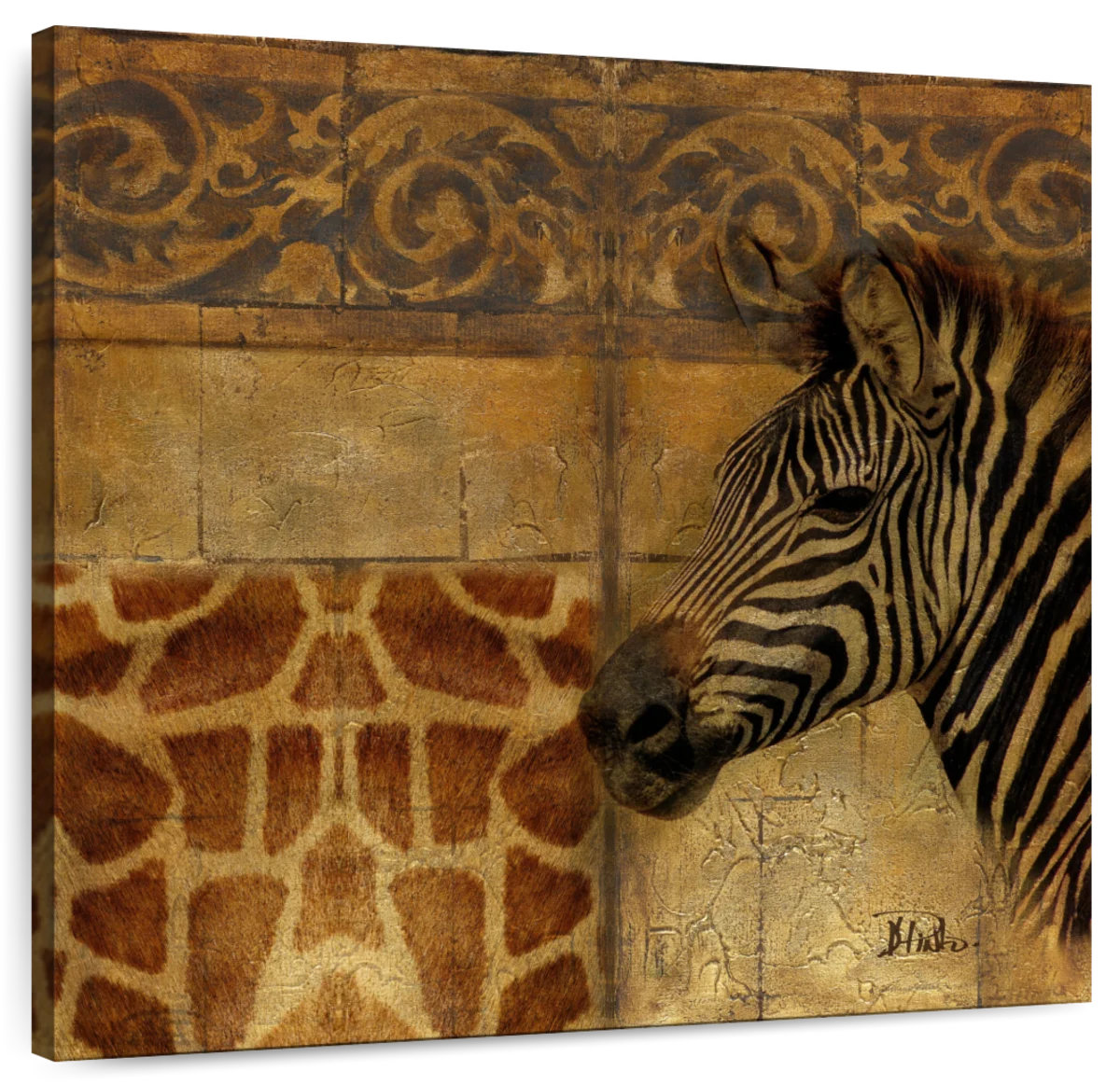 Bungalow Rose Elegant Safari Zebra I | Wayfair