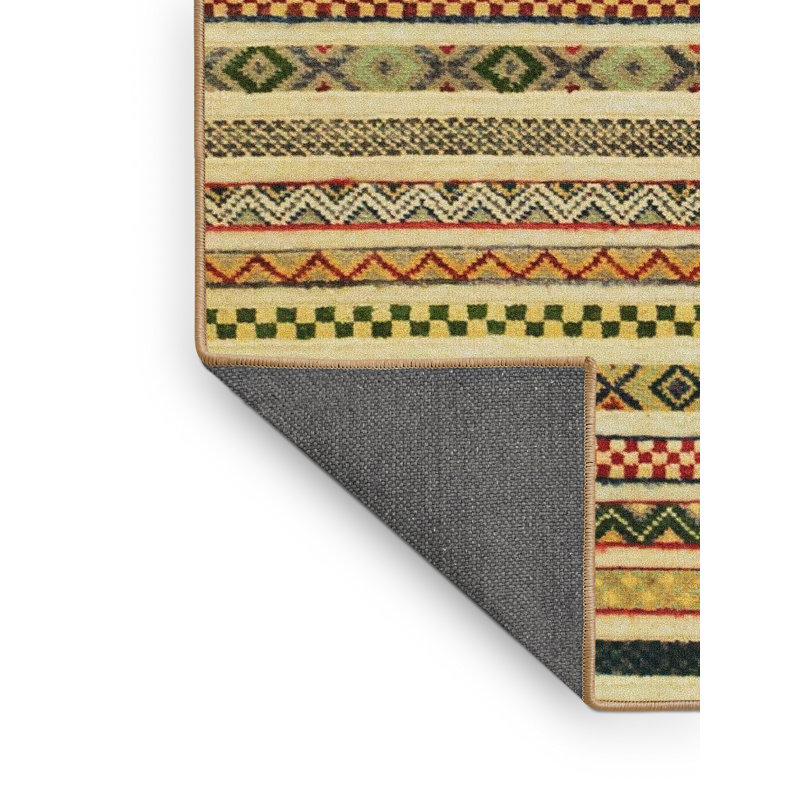 Tapis abstrait moderne 2258ABS2268, Tapis de couloir 2 pi x 5 pi