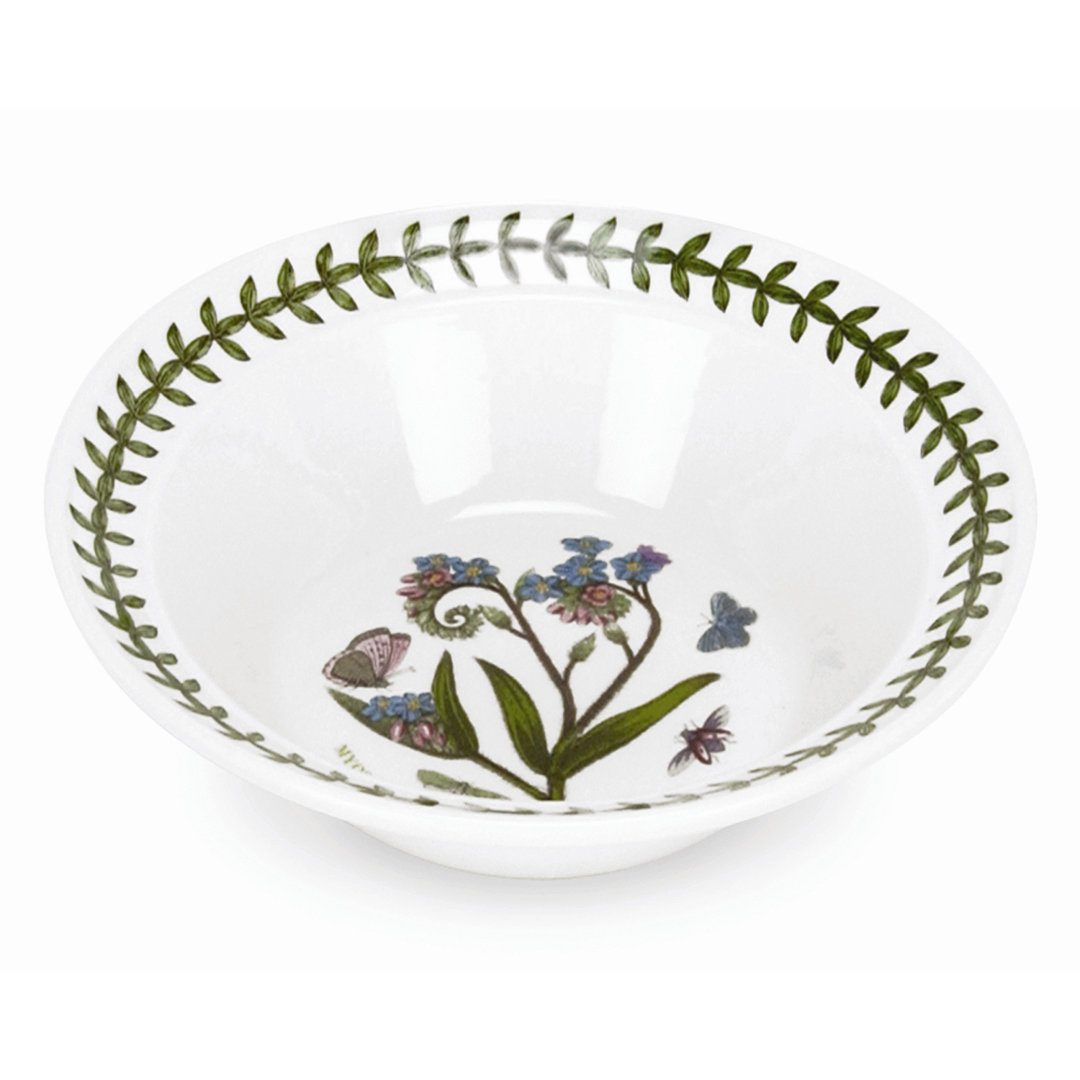 Portmeirion Botanic Garden Oatmeal/Soup Bowl 6.5" 8 Oz (Set of 6) Portmeirion