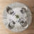 Modern 51'' Round Sintered Stone Dining Table With Lazy Susan Tabletop And Steel Base For 4-6-1955621281