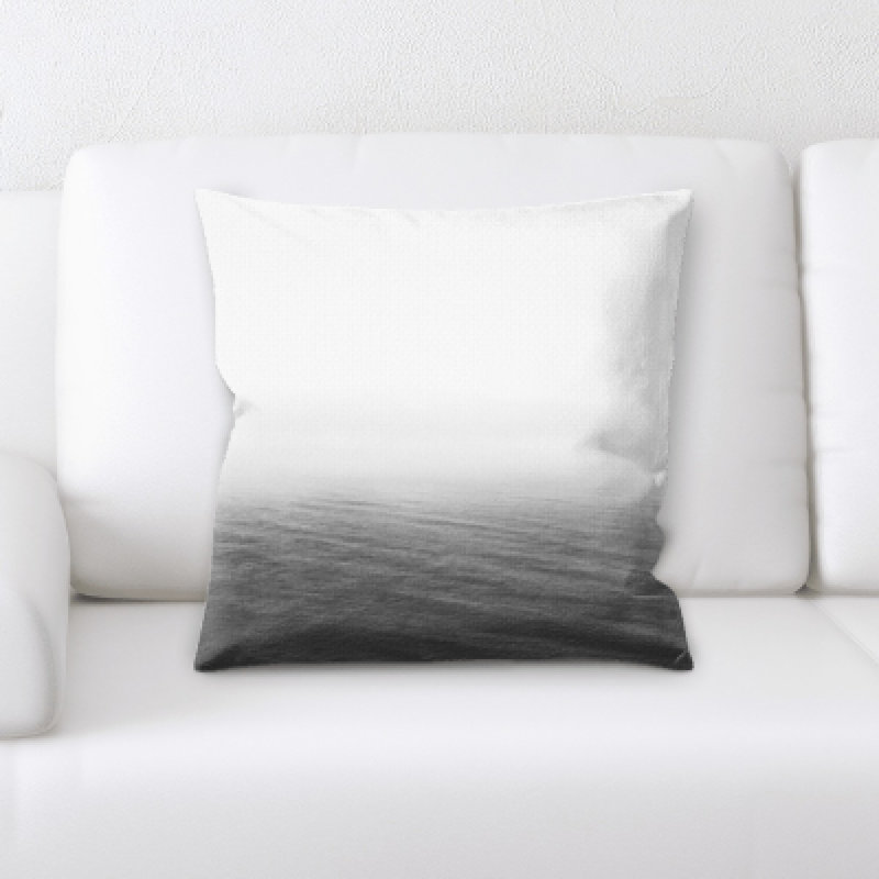 Microsuede Reversible Throw Pillow