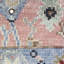 Afterglow Oriental Hand-Knotted Wool Area Rug in Sunset/Blue/Beige-89425543