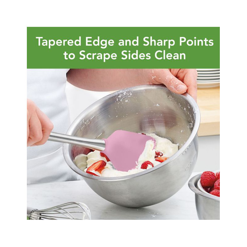 Tovolo Flex-Core Spatula SS Handle Pink Sorbet