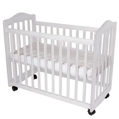 Deen 2-in-1 Convertible Cradle & Mini Crib with Mattress -  Harriet Bee, 35 White