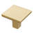 Skylight Collection Square Knob - 1-1/4" x 1-1/4 " Cabinet Knob Champagne Bronze - Contemporary Hardware for Drawers & Cabinets (Set of 10)-87844132-129068501