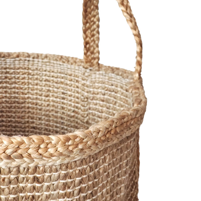 Panier à linge en osier