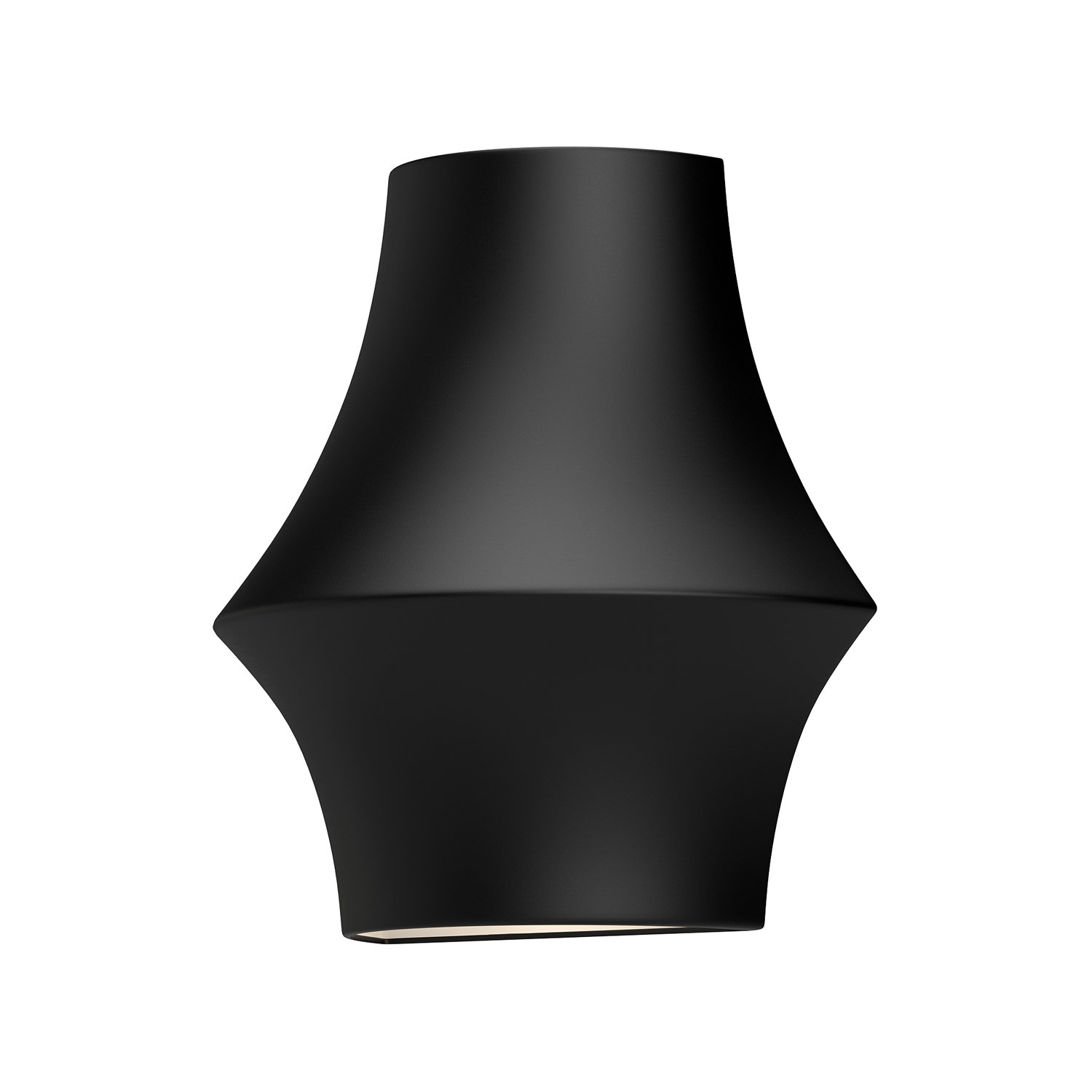 Alexia Single Vanity Light, Matte Black