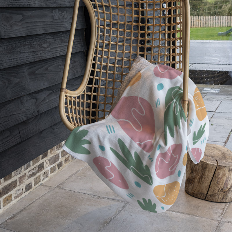 Domonigue Plain Weave / Muslin Throw Blanket