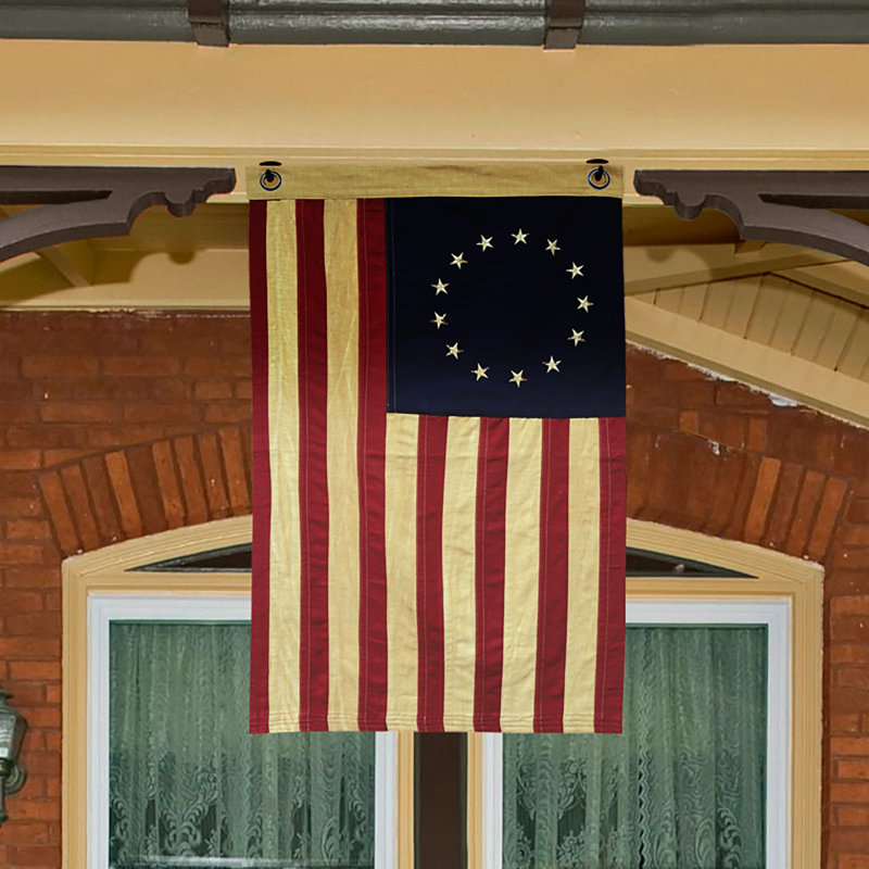 Drapeau Betsy Ross vieilli de 58 po