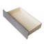 Lit de jour rembourré gris avec deux tiroirs fonctionnels - pratique et élégant simple en tissu élégant-1903051812